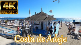 TENERIFE  Torviscas amp Fañabé Beach Costa Adeje ☀️ 2021  Walking Tour 4K [upl. by Hsiwhem]