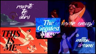 greatest showman medley disney style [upl. by Dranyar]