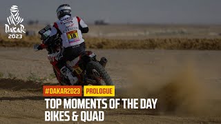 Bikes and Quads Top moments  Prologue  Dakar2023 [upl. by Agostino330]