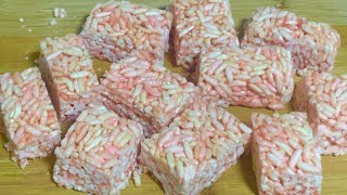 Rice Crispy Treats recipe in Tamil  Marshmallow recipe  How to make rice krispies Treats [upl. by Akived980]