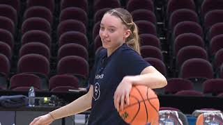 UCONN Womens Final Four Practice [upl. by Roper]