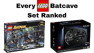 Every LEGO Batcave Set Ranked 20062023 [upl. by Nathanial785]