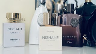 Nishane Hacivat fragrance review unboxing مراجعة وتقييم عطر نيشاني هاشيفات عطر رجالي صيفي قوي فواح [upl. by Anisor659]