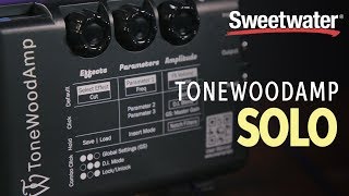 ToneWood Amp SOLO Acousticelectric Guitar Effects Demo [upl. by Amaso]