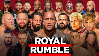 WWE Royal Rumble 2023 Full Match WWE Royal Rumble 2023 Highlights WWE Royal Rumble Highlights [upl. by Latta552]