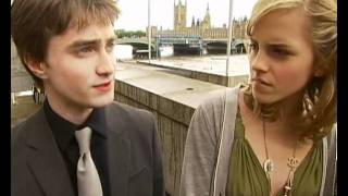 Daniel Radcliffe interview on filming the fourth Harry Potter [upl. by Yeldnarb]