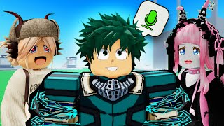 Voice Trolling as DEKU in Roblox VOICE CHAT [upl. by Osnohpla]