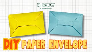 How to make a Paper Envelope  Easy Origami [upl. by Kcirdahc]