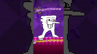 Strike a Taunt Spamton shorts pizzatower deltarune [upl. by Haig]