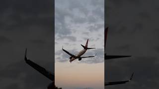 Boeing 737800 Corendon airlines landing in Alanya Gazipaşa airport boeing737 gazipasa alanya [upl. by Marvella]