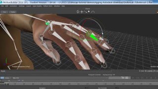 Storing poses in Motionbuilder to keyframe hand gestures [upl. by Ahsilahk]