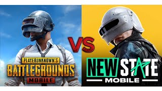 pubg mobile vs pubg new state [upl. by Mehitable242]