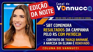 SBT TEM MELHOR DOMINGO DO ANO COM CAMPANHA DE SOLIDARIEDADE E PATRÍCIA ABRAVANEL [upl. by Latsyc816]