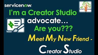 servicenow Creator Studio  My New Friend  Quick Demo washingtondc [upl. by Udale916]
