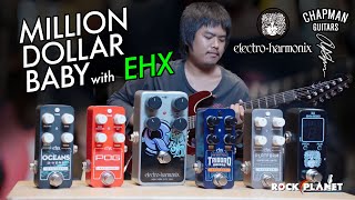 Million Dollar Baby Tim Henson setup with EHX   Rockplanet [upl. by Alekahs]