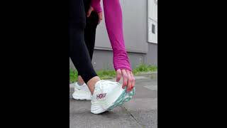 HOKA BONDI 8 Road Running Shoes Sneakers Frost Rose Gold White Women  Zalando [upl. by Siroled]