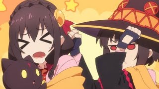 MEGUMIN Y YUNYUN  MOMENTOS DIVERTIDOS LATINO [upl. by Bazar]