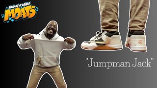 Arthur Moats Styling The Air Jordan quotJumpman Jackquot TR quotSailquot Sneakers Travis Scott [upl. by Evonne42]