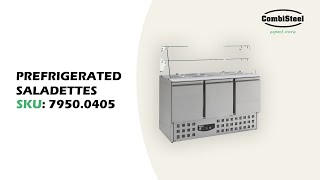 Combisteel refrigerated saladette 79500405 [upl. by Arik]