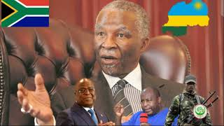 THABO MBEKI WA AFURIKA YEPFO ABWIJE UKURI TSHISEKEDI NA NDAYISHIMIYE KU NTAMBARA YA M23 MURI CONGO [upl. by Adeys]