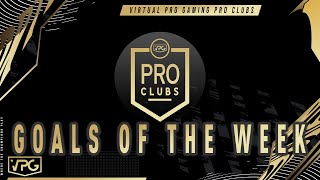 Pro Clubs Goals of the Week  VPG Season 12  Week 4 [upl. by Ardnassela362]