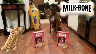 Milk Bone Medium Dog Biscuits Review [upl. by Dre422]