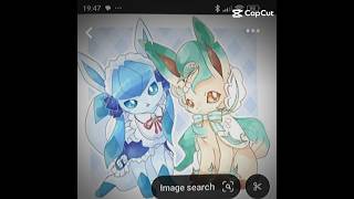 🩵💚❄️🍃Glaceon x Leafeon edit capcut edit Warningits just a normal edit [upl. by Ennaj]