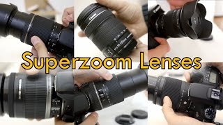 The Best AllInOne  Walkaround  Superzoom Lenses 6 Lenses Compared for Canon [upl. by Horwath109]