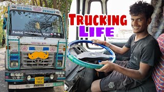 Aaj Rohit Truck Nahi Chalayega  All Day With Indian Truck Driver Vlog [upl. by Kerrin]