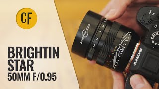 Brightin Star 50mm f095 lens review with samples [upl. by Nodnil]