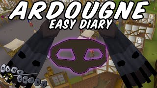 Ardougne Achievement Diary Easy Guide  Runescape [upl. by Nerej]