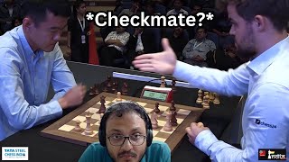 That firm handshake at the end  Ding Liren vs Carlsen  Commentary by Sagar Shah [upl. by Mairam672]