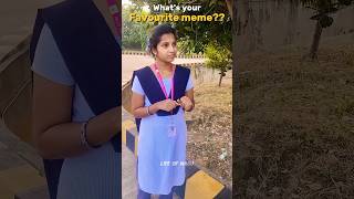 Whats Your Favourite Meme 🤔 Subscribe shorts youtubeshorts college tfi memes meme movie [upl. by Yennor]