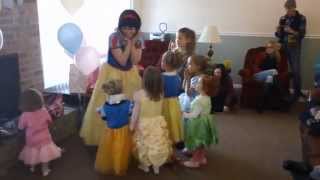 Snow White birthday party ideas from Party Characters Call 8184730525 [upl. by Eedyaj414]