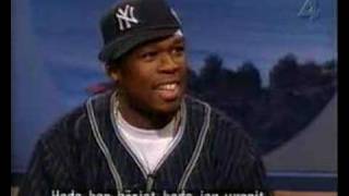 50 Cent in Swedish Talkshow 2003 [upl. by Frick645]