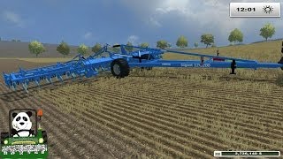 Farming Simulator 2013 Mod Review Lemken cultivator 12 1200 v 4 0 MP [upl. by Lacie]