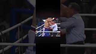 Nikolai Valuev gets knocked down vs John Ruiz boxing fighting shortvideo power punch shorts [upl. by Garaway246]