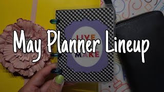 May Planner Lineup  Simplifying from the Full Planning System for the Month  Happy Planner  Tul [upl. by Airod172]