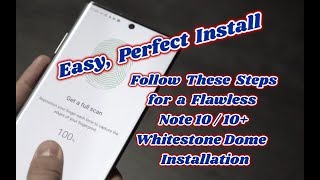 Samsung Galaxy Note 10 amp 10 Whitestone Dome Easy Installation [upl. by Ddet]