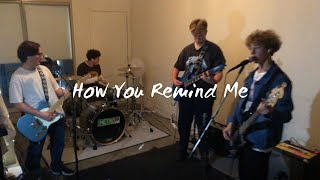 Nickelback  How You Remind Me Band Cover with Lyrics [upl. by Jillie]