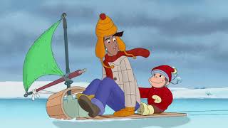 Curious George 🎄Christmas Special ❄️George Builds an Igloo 🎄Kids Cartoon [upl. by Nnaesor]