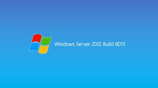 Taking a look at Windows Server 2012 Build 8013 [upl. by Eaton]