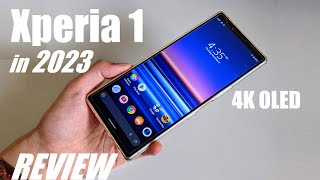 REVIEW Sony Xperia 1 in 2023  Super Tall Cinematic 4K OLED Display Android Smartphone  Worth It [upl. by Enajiram]