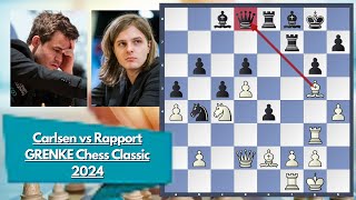 GRENKE Chess Classic  Carlsen vs Rapport  2024 [upl. by Kathryn857]