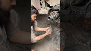 Is it right way to grease wheel bearing restoration technology shortsreels machine viralvideo [upl. by Joelle]