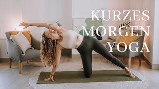 Kurzer Morgen Yoga Flow  10 Min Um Deinen Tag Zu Starten Und Deinen Körper Zu Öffnen [upl. by Elatnahc]