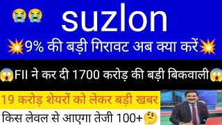 Suzlon Energy share latest news  suzlon energy share analysis  Suzlon Energy  suzlon [upl. by Galan]