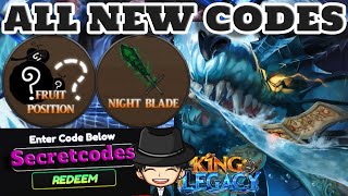 KING LEGACY NEW SECRET UPDATE CODES FOR NOVEMBER 2024 ROBLOX KING LEGACY NEW CODES [upl. by Nassi]