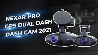 Nexar Pro GPS Dual Dash Cam 2021 [upl. by Adiam]