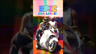 Completing the Most Epic Bike Stunt in GTA 5 [upl. by Stiruc]